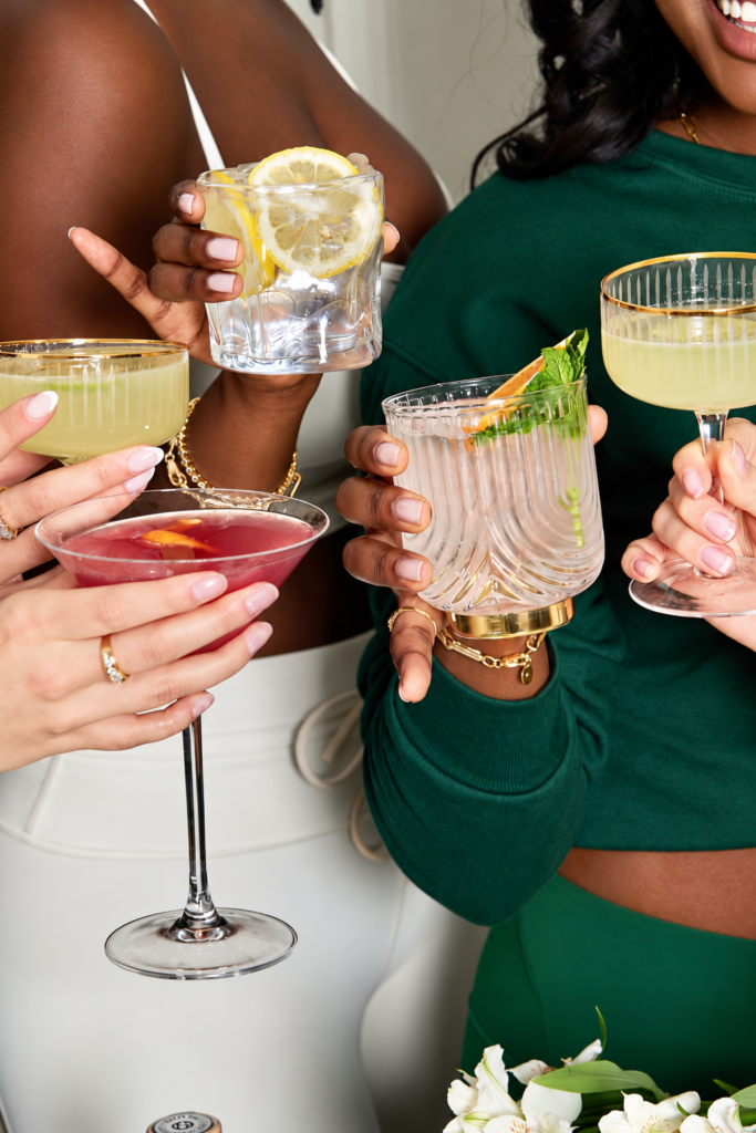 The LiquiNeers bar service at a Tory Burch event